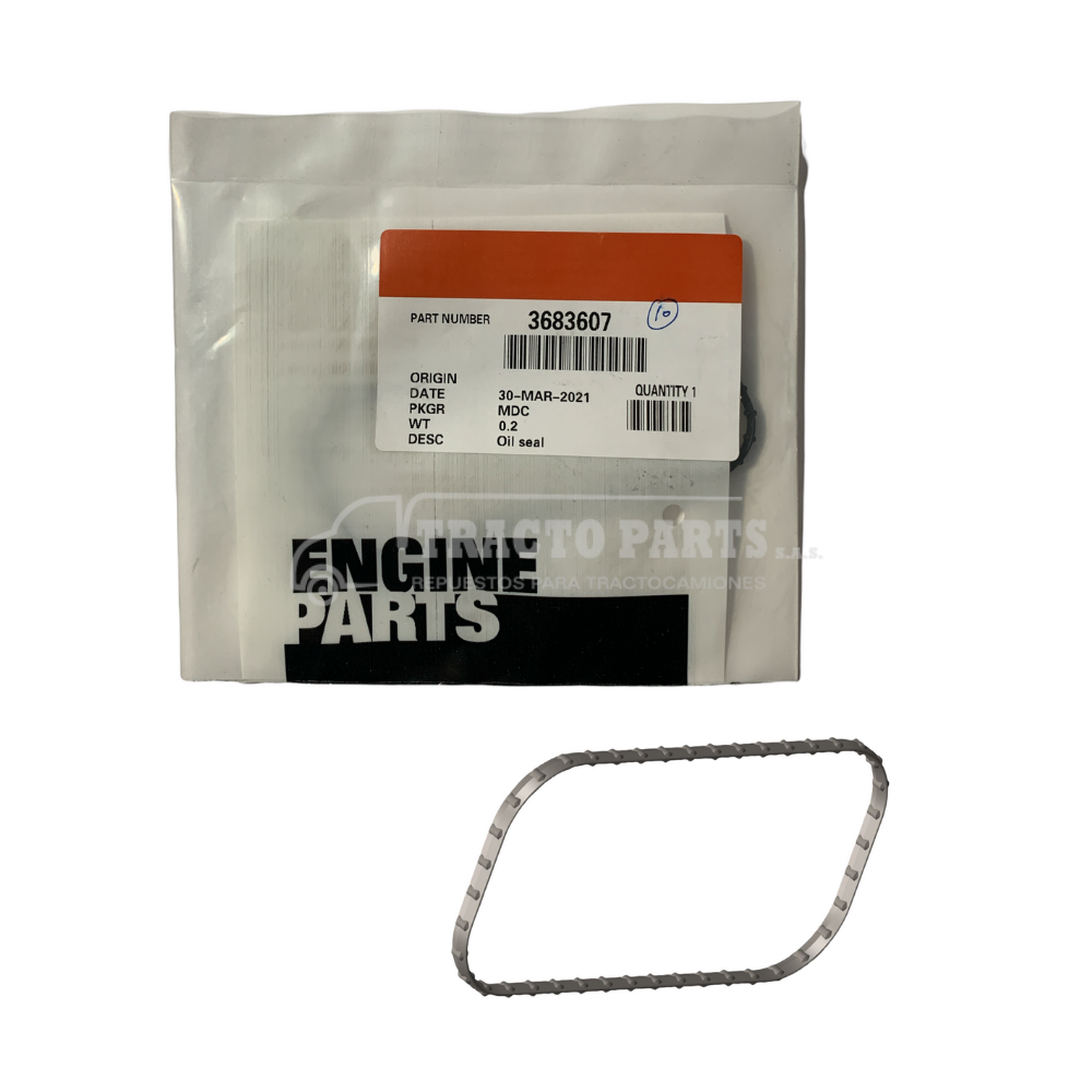 3683607 Sello Tapa Retorno Refrigerante Cummins ISX