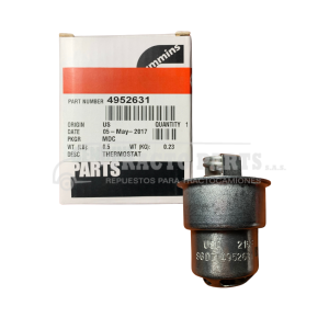 4952631 Termostato de aceite Cummins ISX 215 grados