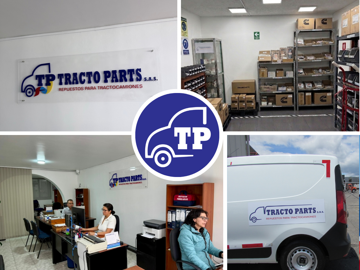 Foto de bodega, equipo y flota TractoParts